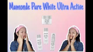 Mamonde Pure White Ultra Active Trial Kit Magnolia : New Korean skin care