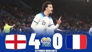 England vs France | Highlights | U21 International Friendly 25-03-2023