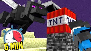 PROVO A FINIRE MINECRAFT IN 5 MINUTI - SPEEDRUN ITA