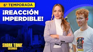 Así reacciona Andrea Arnau a este particular pitch de México | Temporada 6 | Shark Tank Colombia