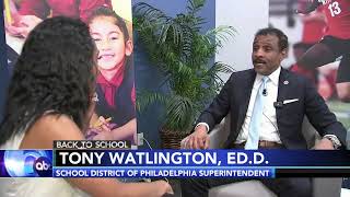 Superintendent Watlington talks about how School District of Philadelphia is keeping students safe