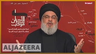 Lebanon's Nasrallah backs government amid raging protests