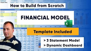 How to Build a Dynamic 3 Statement Financial Model in Excel from Scratch