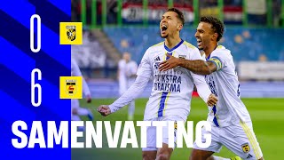 Zesklapper in Arnhem 😎 | Samenvatting Vitesse - SC Cambuur (0-6) 📺