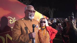 The Lion King South Africa Premiere - Itw Dr John Kani (official video)