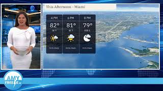 Miami's Weather Watch: Breezes and Rain on the Radar!