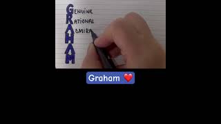 Meaning of the name GRAHAM #meaning #name #graham