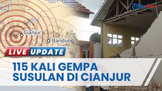 BMKG: Update Gempa Bumi Susulan Guncang Cianjur Sebanyak 115 Kali dalam 5 Jam, 162 Orang Meninggal