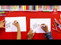 let s draw a flower garden with bee dp kids arts u0026 crafts video 226 2