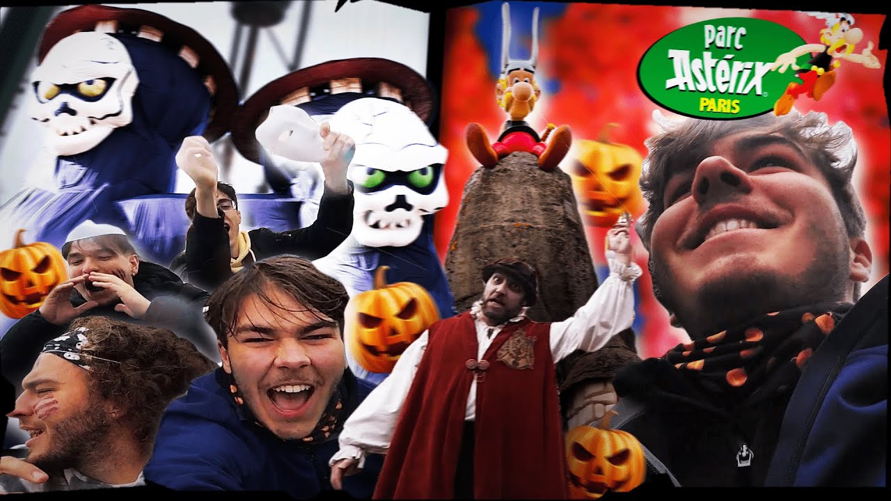 Vlog Parc Astérix Spécial Halloween Youtube