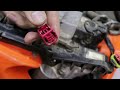 how to prime the oil pump on ktm tpi models and prevent engine damages