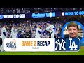 Dodgers OUTLAST Yankees in Game 2 of the World Series, Shohei Ohtani injury update | On-field Recap