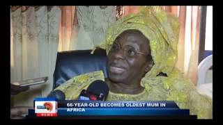 66-year old becomes oldest mum in Africa