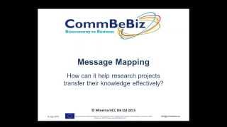 CommBeBiz Webinar Two - Message Mapping