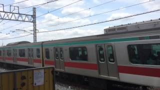 【鉄道動画】新田駅にて　東急5000系通過シーン