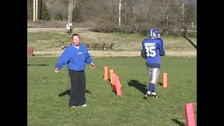 How to Break Down \u0026 Make a Tackle as Linebacker