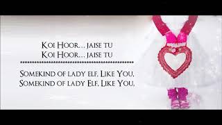 Hoor   Atif Aslam   Hindi Medium 2017   Lyrical Video With Translation