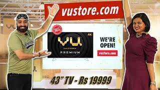 Vu Premium TV 2021 ⚡️VUStore.com Launch⚡️Best Budget 43\