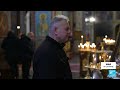 ukrainian orthodox church holds sunday service despite russia ukraine war • france 24 english