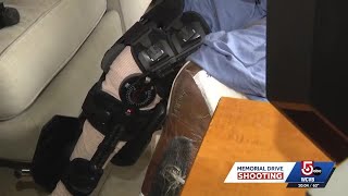 Memorial Drive shooting victim says rifle jam likely saved his life: 'I believe that God saved me'