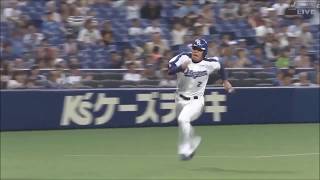 【プロ野球 】【中日】 華麗な守備と好走塁 かっこいいﾍｯﾄﾞスライディング!! 中日荒木の好守備＆好走塁【チャンネルSorriso】