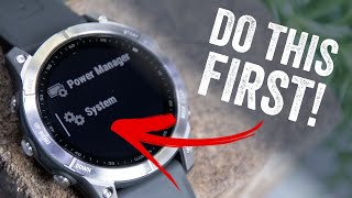 Quick Tips: Just Opening A New Fenix 7 or Epix?