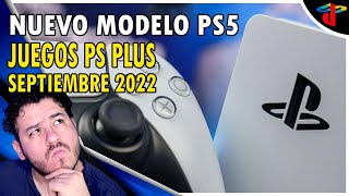 Nueva PS5 Slim? Detalles de Nuevo Modelo y Juegos PS PLUS Septiembre 2022