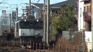 8866レ　EF64 1036　　西明石～大久保間　2014年1月14日