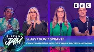 Slay It Don’t Spray It with Kimberly Wyatt, Gina Yashere, Chris Carmack and Cami