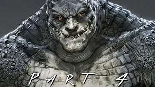 BATMAN RETURN TO ARKHAM (Arkham Asylum) Walkthrough Gameplay Part 4 - Killer Croc (PS4 Pro)