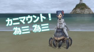 ビッグシェルマウント 為三 【FF14】