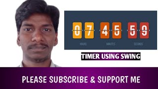 Java Swing | Create Graphical Timer | By Bhaskar