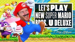 Let's Play New Super Mario Bros. U Deluxe - IT'S-A ME IAN-O!