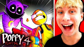 REAGUJI NA EXTRÉMNĚ VTIPNÉ POPPY PLAYTIME CHAPTER 4 ANIMACE ?! 😂