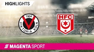 FC Viktoria Köln - Hallescher FC | Spieltag 3, 19/20 | MAGENTA SPORT