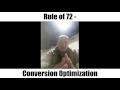 rule of 72 conversion optimization ronorr.com friction free habit loops