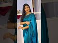 అందమే అసూయ పడేలా ఉంది actress sowmya janu in blue red saree