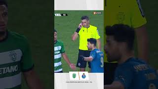 Grande jogada de Eduardo Quaresma termina com golo anulado #Sporting #FCPorto #ligaportugal