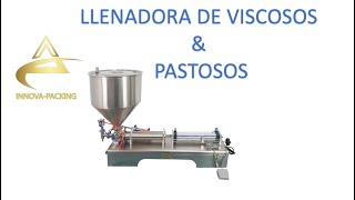 Llenadora Horizontal Para Viscosos \u0026 Pastosos INNO-WQR