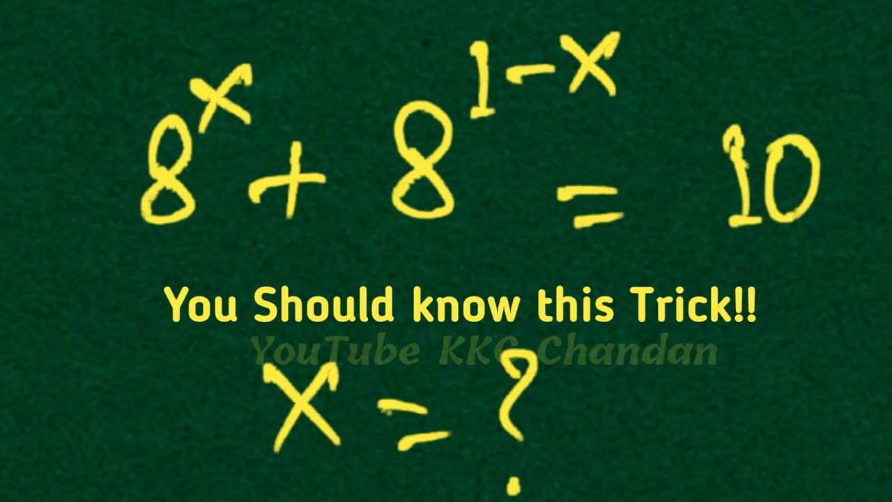 Can You Solve This Math Olympiad Question Youtube