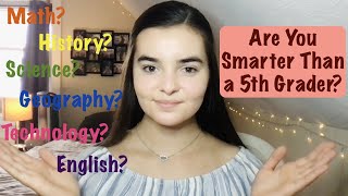 ASMR Are You Smarter Than a 5th Grader? Part 2 | 165 Trivia Questions