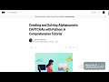 Creating and Solving Alphanumeric CAPTCHAs with Python: A Comprehensive Tutorial