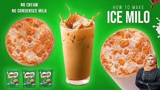 Ultimate ICE MILO Recipe | How To Make Cold Iced Milo | Refreshing Cold Chocolate Drink!