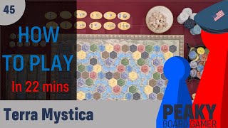 Terra Mystica board game - How to play Video - Peaky Boardgamer