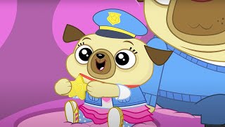 POLICE PUG CHIP - Chip and Potato | Season 1 | Watch More on Netflix | WildBrain Zoo