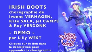 [DEMO] IRISH BOOTS de Kate SALA, Jef CAMPS, Roy VERDONK & Ivonne VERHAGEN, enseignée par Lilly WEST