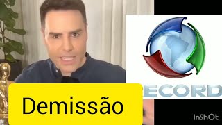 Entenda o real motivo da demissão de Luiz Bacci da Record