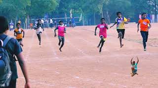 100m boys U14 Thanjavur School Zone Athletics meet 2023 at PMIST UNI. VALLAM