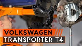 Cómo cambiar los brazo de suspensión delantera en VW T4 TRANSPORTER [VÍDEO TUTORIAL DE AUTODOC]