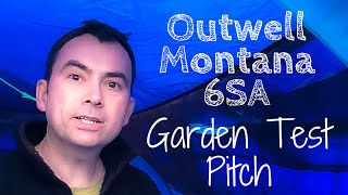 Outwell Montana 6SA Test Pitch